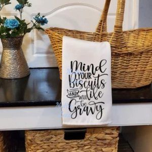 Mind Your Biscuits Kitchen Towel